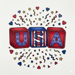 25 4th Of July Coloring Pages: Bold Patriotic Art Designs