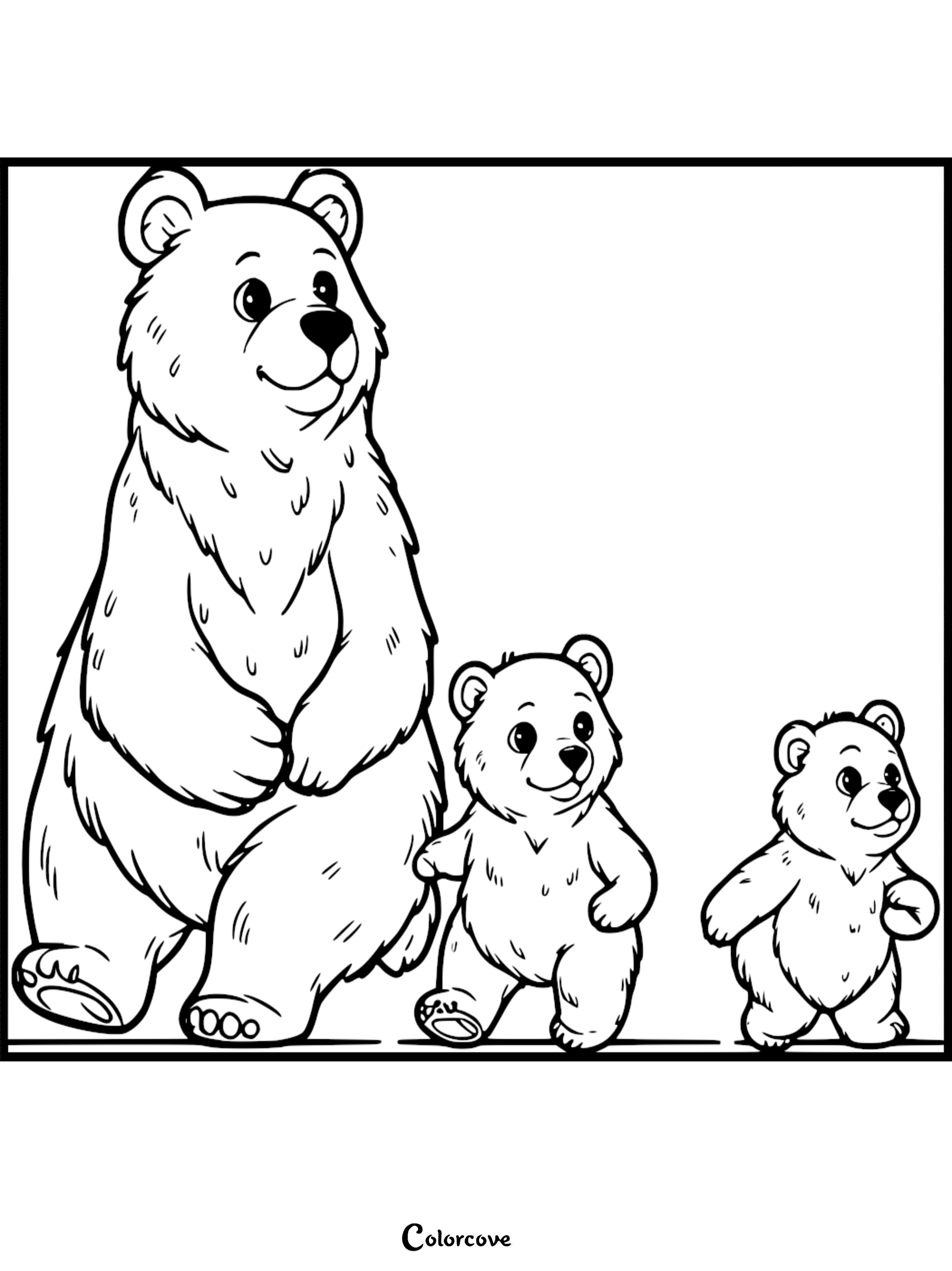 a black and white drawing of a teddy bear sitting on logs by a campfire
