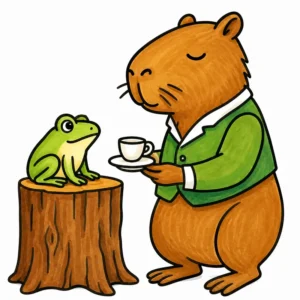 38 Capybara Barista Coloring Pages – Free Fun Printables