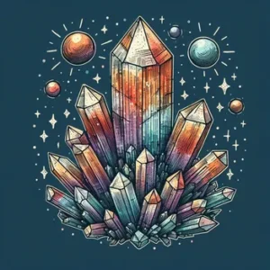 44 Free Crystal Coloring Pages: Aesthetic Gemstone Art