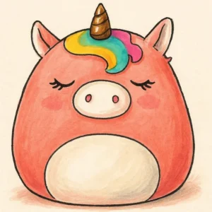 65 Free Squishmallow Coloring Pages: Rare Aesthetic Squads