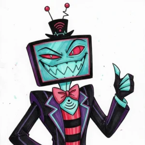 45 Hazbin Hotel Coloring Pages: Aesthetic Hellaverse Art