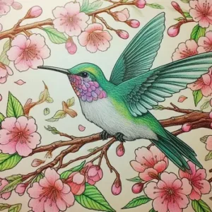 40 Hummingbird Coloring Pages for Relaxing Creative Fun
