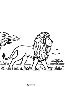 14 Safari Coloring Pages