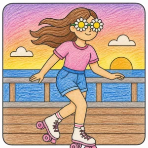 62 Summer Coloring Pages: Sun-Drenched Aesthetic Designs