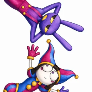 49 The Amazing Digital Circus Coloring Pages: Free Printables